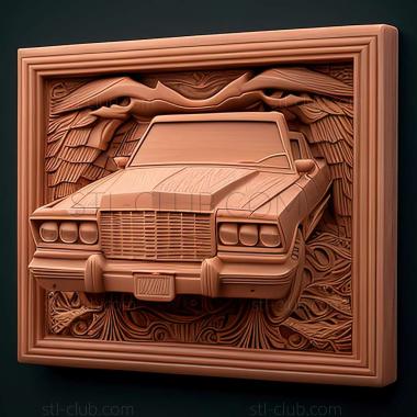 3D мадэль Cadillac Deville 1994 1999 (STL)